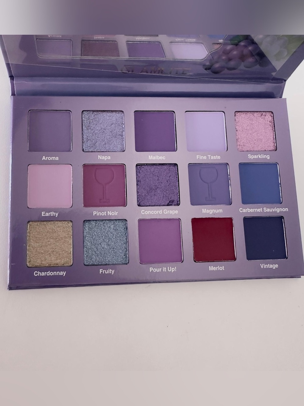 NWT Glamlite Wine Eyeshadow Palette